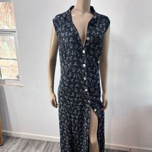 R&K original women maxi dress floral print plus